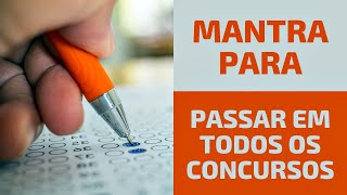 Mantra Para Passar Em Todos os Concursos  GILSON CHVEID OEN [upl. by Yetnom]