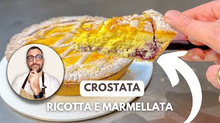 Crostata ricotta e marmellata SUPER GOLOSA [upl. by Neeli]