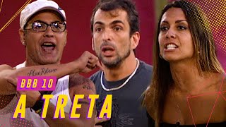 SEM FÉ A BRIGA DE DICÉSAR DOURADO E LIA APÓS A SAÍDA DE ANAMARA  BIG BROTHER BRASIL 10 [upl. by Charin]