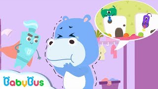 Cavity Germs Live In Hanks Mouth  Good Habit Song  Nursery Rhymes  Kids Songs  BabyBus [upl. by Yrekcaz]