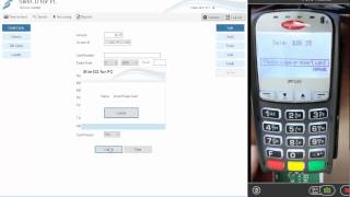 Slim CD for PC EMV Demo Using Ingenico iPP320 [upl. by Okeim]