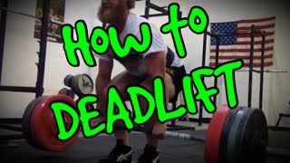 quotHow Toquot Deadlift [upl. by Blanka]