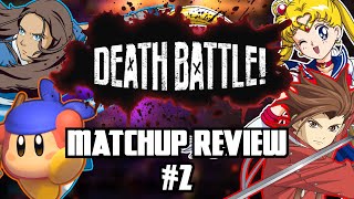 Ranking amp Reviewing Death Battle Matchups Episode 2 [upl. by Aiderfla36]