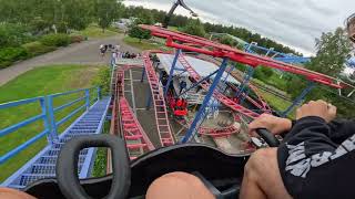 Spinner POV  Skara Sommarland Maurer Spinning Coaster [upl. by Fernand]