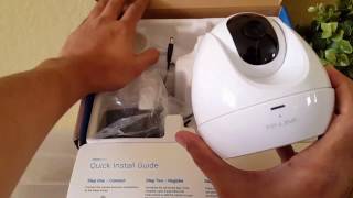 TPLINK NC450 IP Camera Review [upl. by Liakim]