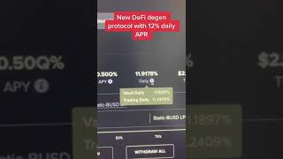 Charge DeFi  12 daily APR  DeFi Degen Play [upl. by Renard]