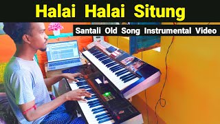 Halai Halai Situng Santali Instrumental Song Cover By jituhansda [upl. by Allina11]