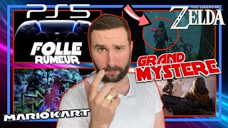 PS5 FOLLE RUMEUR 😱 ZELDA Switch GRAND MYSTERE 🔥 Mario Kart REALITÉ 🏎️ amp Jeu Next Gen Repoussé [upl. by Carla]