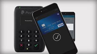 How to Accept Contactless or NFC Payments PayPal Here [upl. by Follmer510]