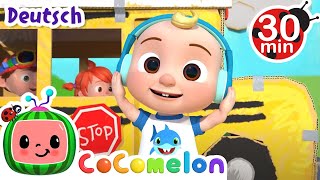 Die Räder vom Bus  CoComelon Deutsch  Cartoons und Kinderlieder [upl. by Eetnom]