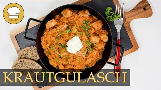 Deftiges KRAUTGULASCH  ungarische Küche [upl. by Aidroc]