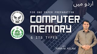 What is Computer Memoryand its types I Secondary memory and Primary memory in Computer [upl. by Akeihsal]