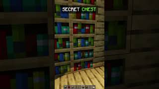 Easy Secret Minecraft Chest 🤫 [upl. by Villiers]