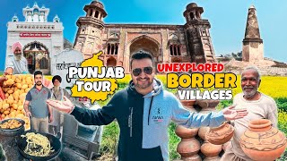 Punjab Tour Ep6  India Pakistan Border Villages Tour  Unexplored Punjab  Punjab Food [upl. by Loggia]