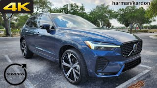 2023 Volvo XC60 B5 Ultimate Dark AWD  POV Test Drive 4K Binaural Audio Harman Kardon Sound System [upl. by Leimaj414]