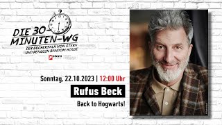 Back to Hogwarts – 25 Jahre Harry Potter  Rufus Beck  30MinutenWG  Frankfurter Buchmesse 2023 [upl. by Martinic381]