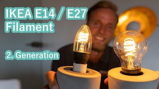 IKEA TRADFRI legt vor Erste ZigBee E14Sockel FilamentLampe im Test [upl. by Ahcsat]