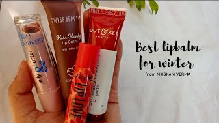 Best Lip Balm For Winters Under 200❄️ beauty lipbalm makeup makeuptutorial youtube youtuber [upl. by Eiuol]