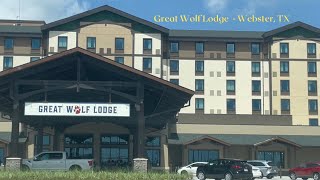 Exploring Great Wolf Lodge in Webster TX  Walkthrough [upl. by Zetta]