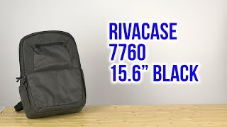 Распаковка RIVACASE 7760 156 Black [upl. by Ailema]