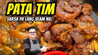 PATA TIM RECIPE  SARSA PA LANG ULAM NA  Ferdz Kitchen TV [upl. by Snapp]