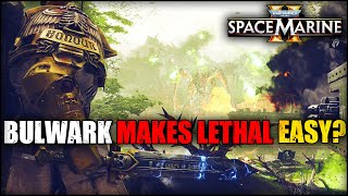 The Bulwark Is Actually UNSTOPPABLE After The New Patch  SOLO Lethal Difficulty  Space Marine 2 [upl. by Marci]