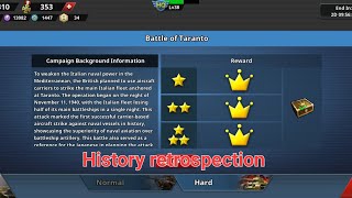 Battle of Taranto normalhard history retrospection world conqueror 4 [upl. by Batista18]