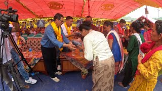 Grandpa death anniversary and ngagyur yeshe choikhorling gumba opening ceremony Nepal🙏🙏 [upl. by Kolosick]