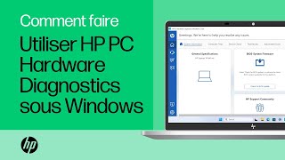 Comment utiliser HP PC Hardware Diagnostics sous Windows  HP Support [upl. by Rosabella]