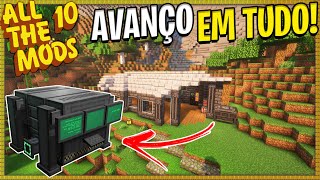 SISTEMA MEKANISM E GERANDO MUITA ENERGIA EM 1 VÍDEO ATM 10 Minecraft Modpack 02 [upl. by Netsirhc247]