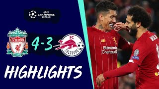 Salah scores a double after Salzburg scare  Liverpool vs Salzburg  Highlights [upl. by Oribel]