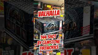 Valhalla 144 Shot Firework  giant firework For Bonfire night 2024 fireworks [upl. by Toombs]