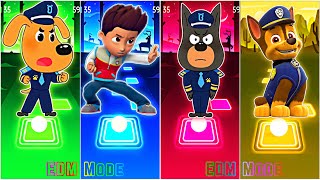 PAW Patrol amp Sheriff Labrador  Sheriff Labrador 🆚 Ryder 🆚 Officer Dobermann 🆚 Chase 🎶 Tiles Hop [upl. by Akamahs]