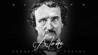 Alone  Edgar Allan Poe Powerful Life Poetry [upl. by Yhtnomit607]