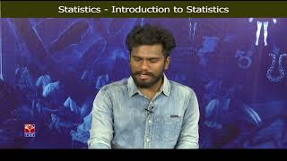 TSPSC  ASO  MPSO  Introduction to Statistics  P1  V Uday Reddy [upl. by Ainesell616]