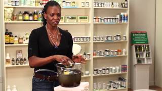 How to Melt Unrefined Coconut Oil amp Shea Butter  Home Beauty Tips [upl. by Shear718]