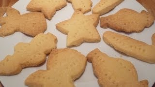 Shortbread Biscuits CookAlong Video [upl. by Nirtiak]