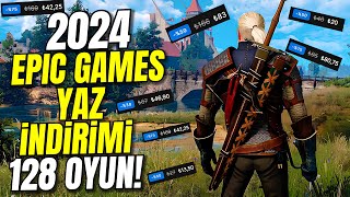 2024 EPIC GAMES YAZ İNDİRİMLERİ OYUN ÖNERİLERİ 128 İNDİRİMLİ OYUN ÖNERİSİ [upl. by Peggi]