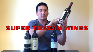 Italian RED Wine Super Tuscan Sangiovesebased Wines [upl. by Ursuline]