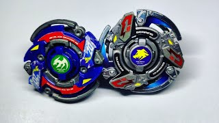 BEYBLADE  WOLBORG MS VS DRANZER MS  BEYBLADE G REVOLUTION HMS 爆転シュート ベイブレードＧレボリューション [upl. by Guilbert]