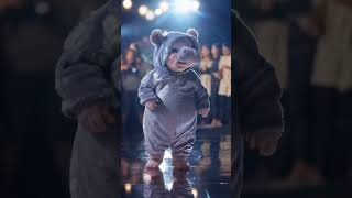 Amazing Ai Baby presents Moo Deng the Hippo’s performance that will blow your mindshorts [upl. by Idnac]