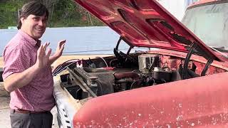 SNEAK PEAK  Abandoned ‘74 IH 200 4x4 Lives Again chasingtractors classictrucks binder revival [upl. by Nybor]