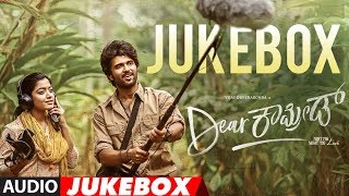 Dear Comrade Kannada Audio Jukebox  Vijay Deverakonda  Rashmika  Bharat Kamma [upl. by Corson]