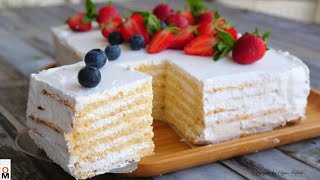 Торт Молочная Девочка 🍰 НЕРАЛЬНО ВКУСНЫЙ  «Milky Girl» cake recipe [upl. by Irac879]