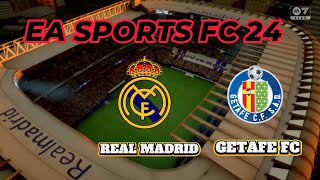 Resumen Completo REAL MADRID VS GETAFE FC LA LIGA EA SPORTS  FC 24 [upl. by Kirad]