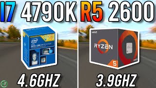 i7 4790k OC vs Ryzen 5 2600  Big Difference [upl. by Nivrae232]