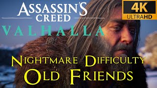 AC Valhalla  Old Friends  Nightmare Aesir difficulty playthrough [upl. by Stander985]