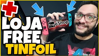 LOJA FREE NO TINFOIL COM GRANDE VARIEDADES DE JOGOS NINTENDO SWITCH [upl. by Rianon]