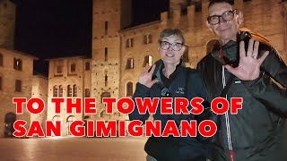 Walking to Rome on the Via Francigena 14 To the Towers of San Gimignano [upl. by Bilbe921]