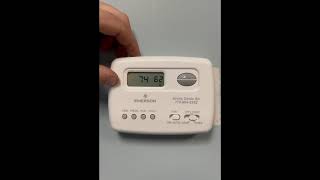 How to troubleshoot your Programmable White Rodgers Thermostat [upl. by Audley]